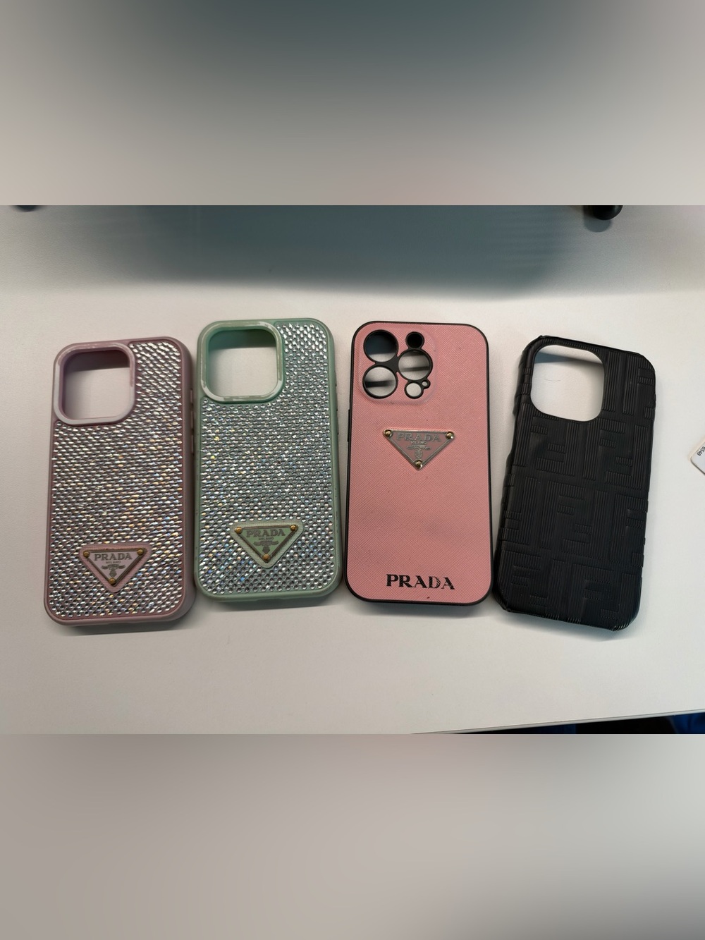 Prada + Fendi iPhone Case Lot